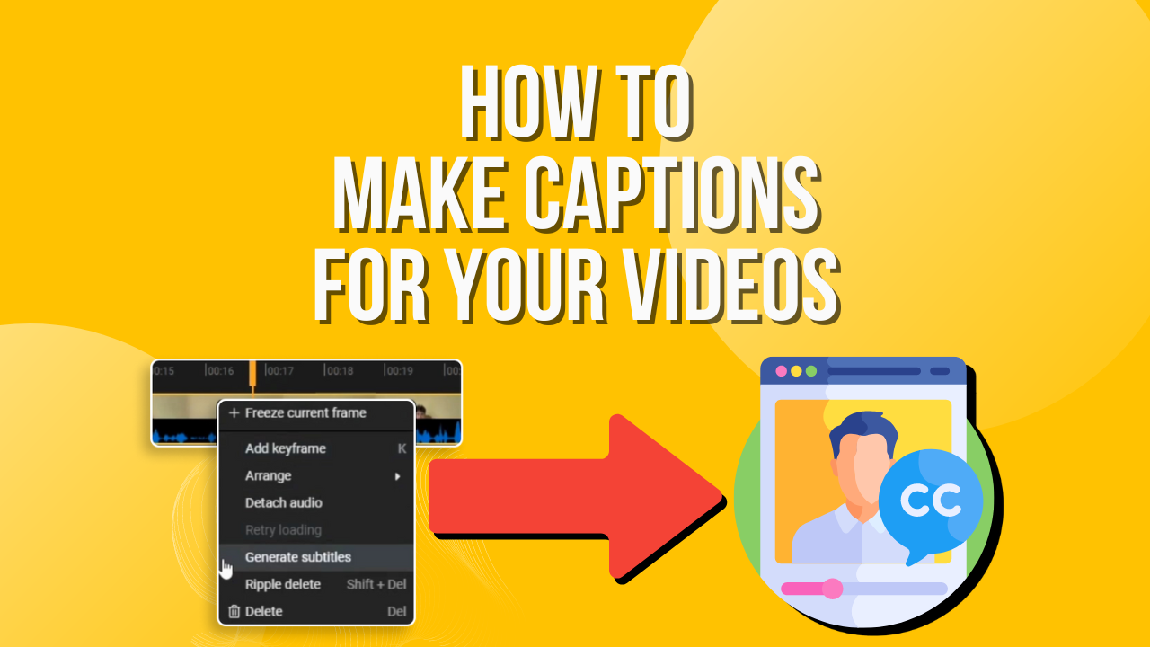 Flixier Captions Maker Easily Create Captions for Your Videos