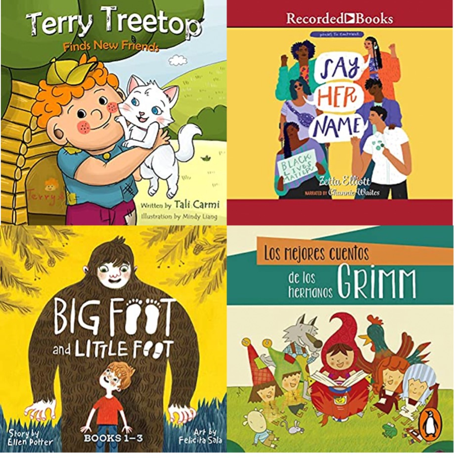 Four different books for children