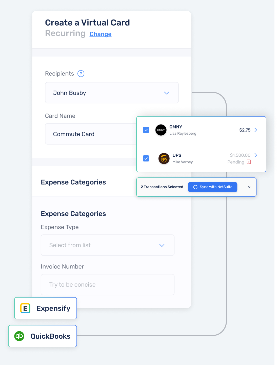 Virtual credit cards for businesses | Extend
