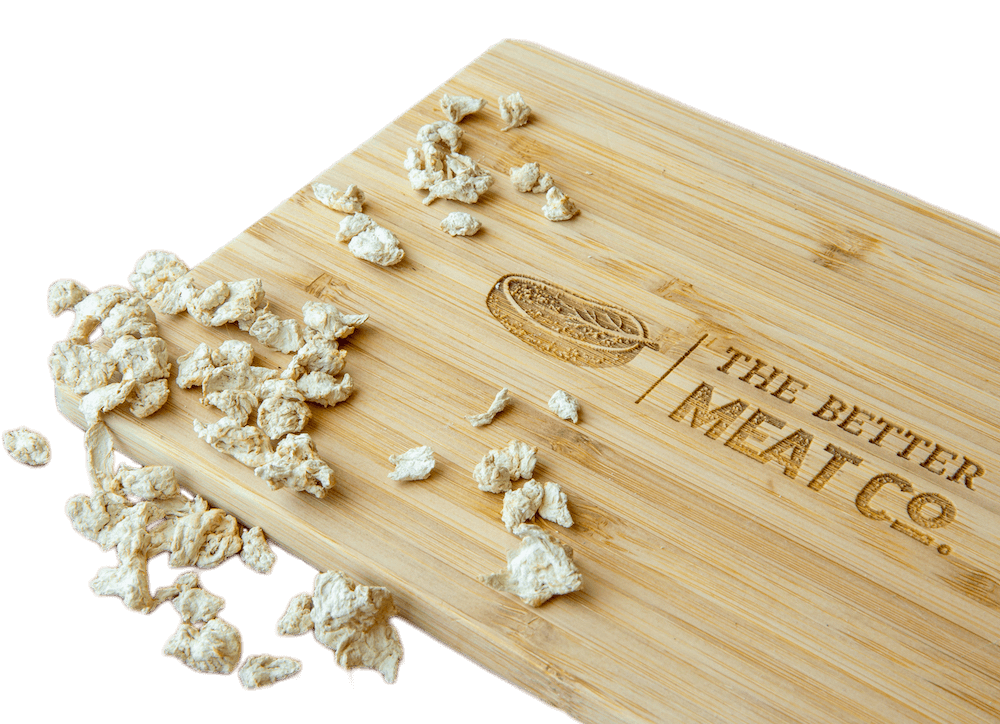 Rhiza spilling off of a cutting board