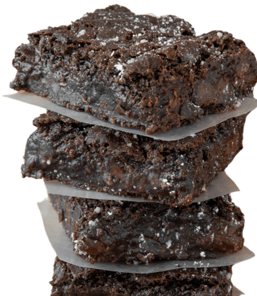  Brownies with Rhiza egg replacer