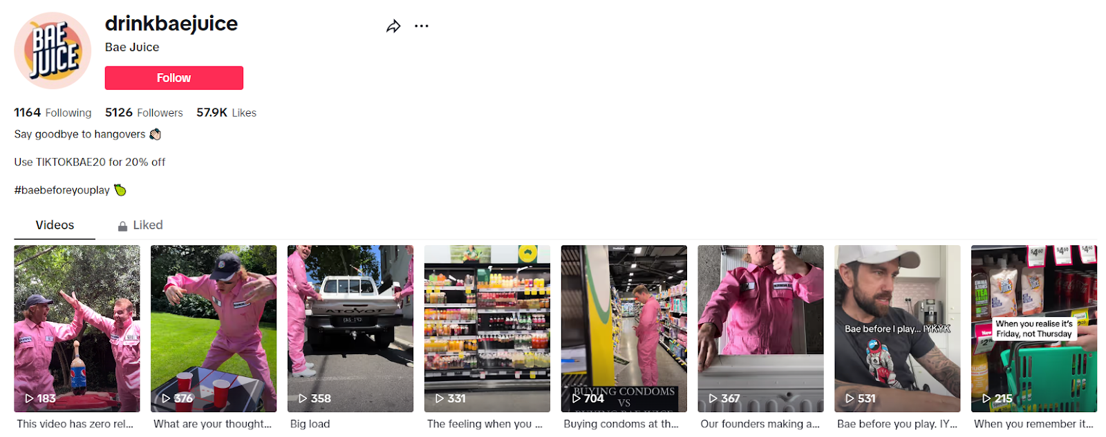 11 Best Drink & Beverages Brand Examples on TikTok (2023)