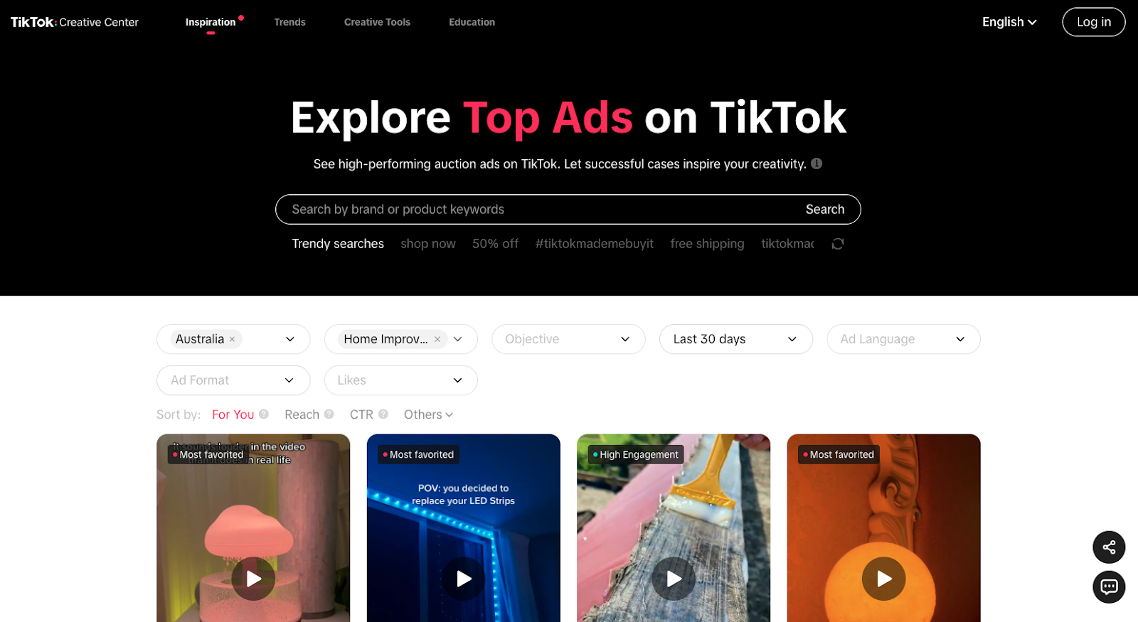View of 11 Best Home Goods & Furniture Brand Examples on TikTok (2024)