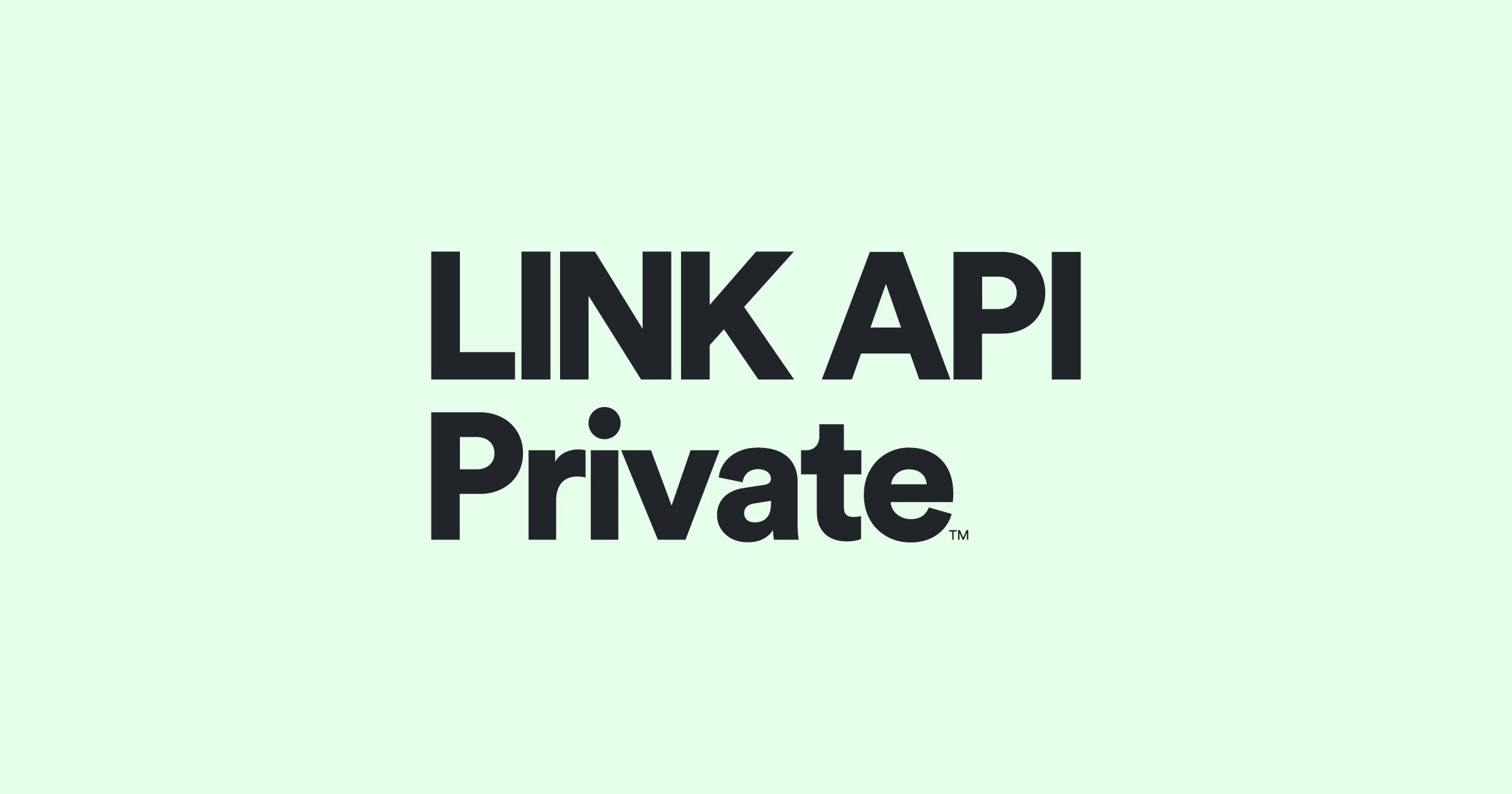 LINK API Private link-api-private