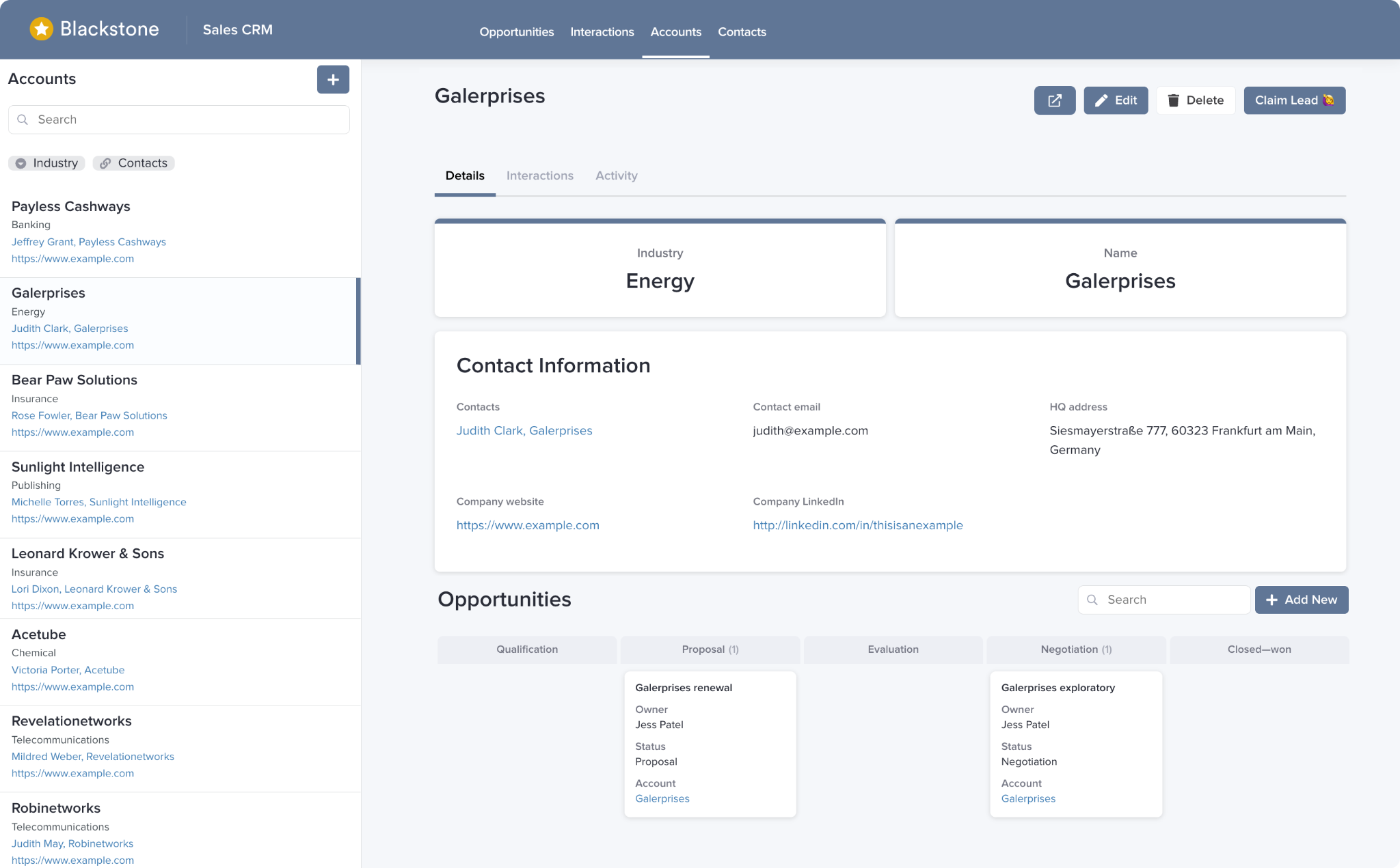 With Stacker, you can create easy to navigate layouts.