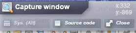 capture window