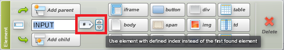 index element