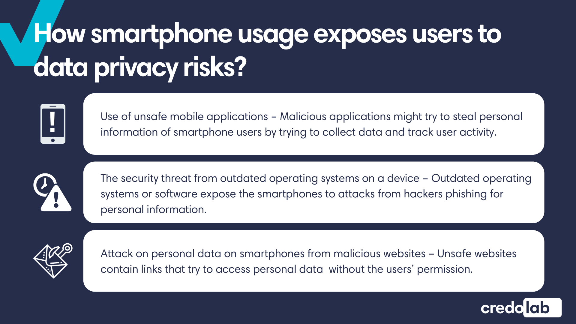 Credolab - Infographic: Smartphones are everywhere but your personal data shouldn't be