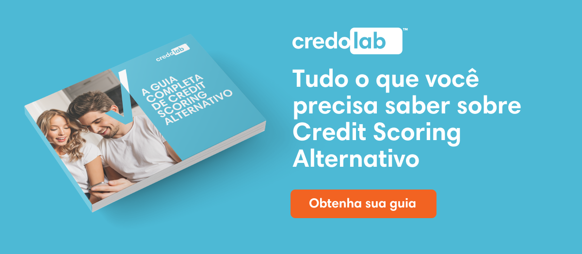 intervalos de score de crédito para a avaliação do risco de crédito.