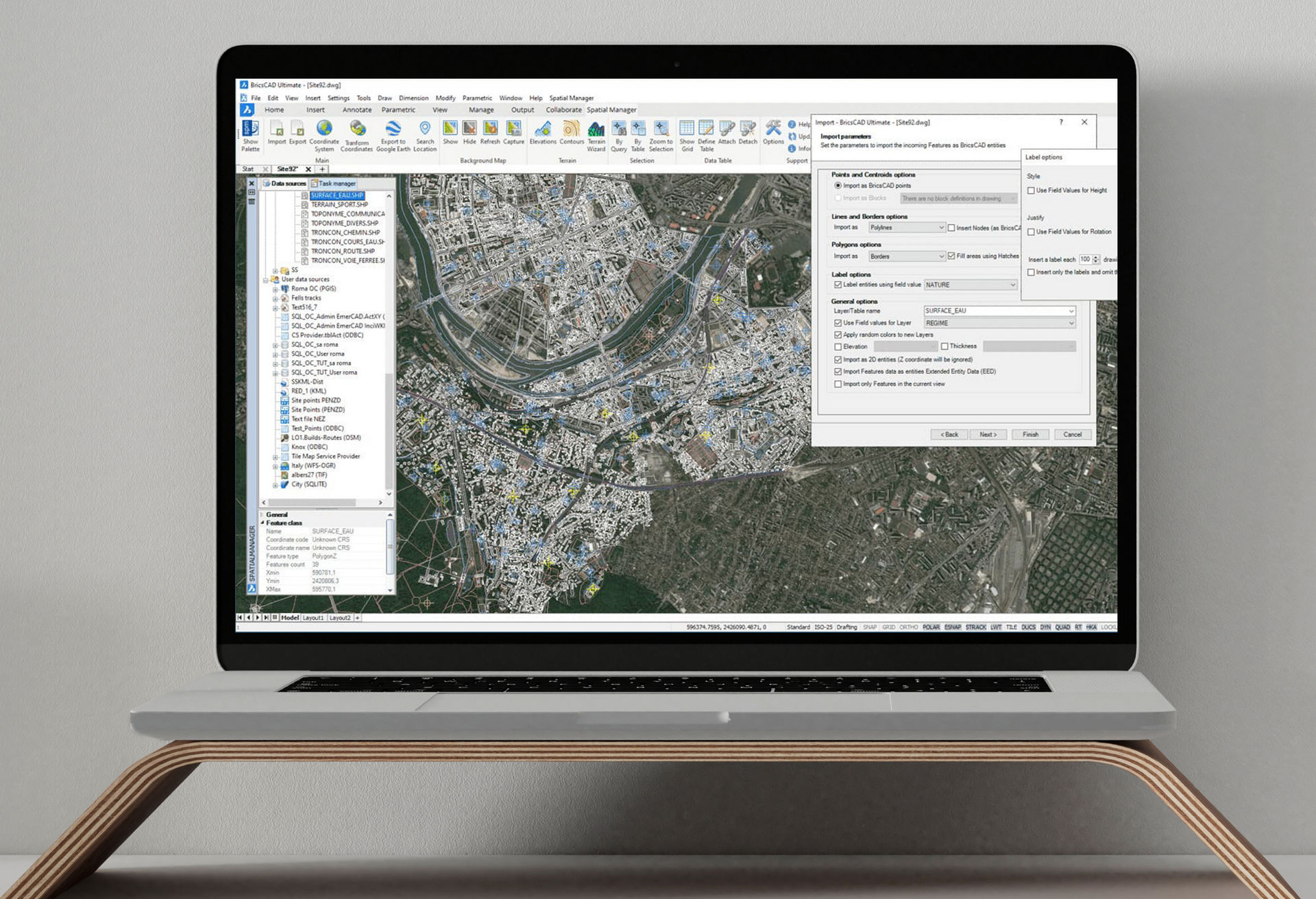 Simple and efficient civil design tools B