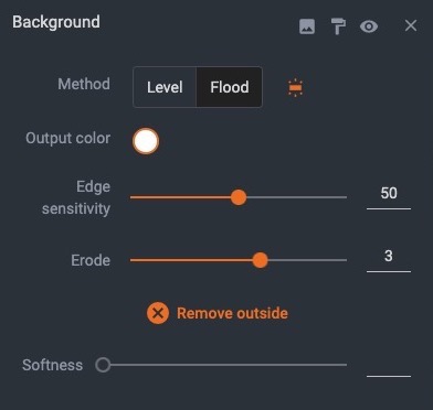 Instrumente automate de eliminare a fundalului