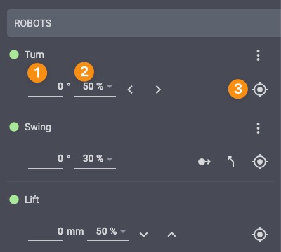Photorobot hardware configuration interface