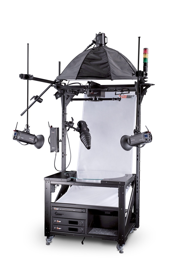 PhotoRobot’s Centerless Table with Optical Glass Plate