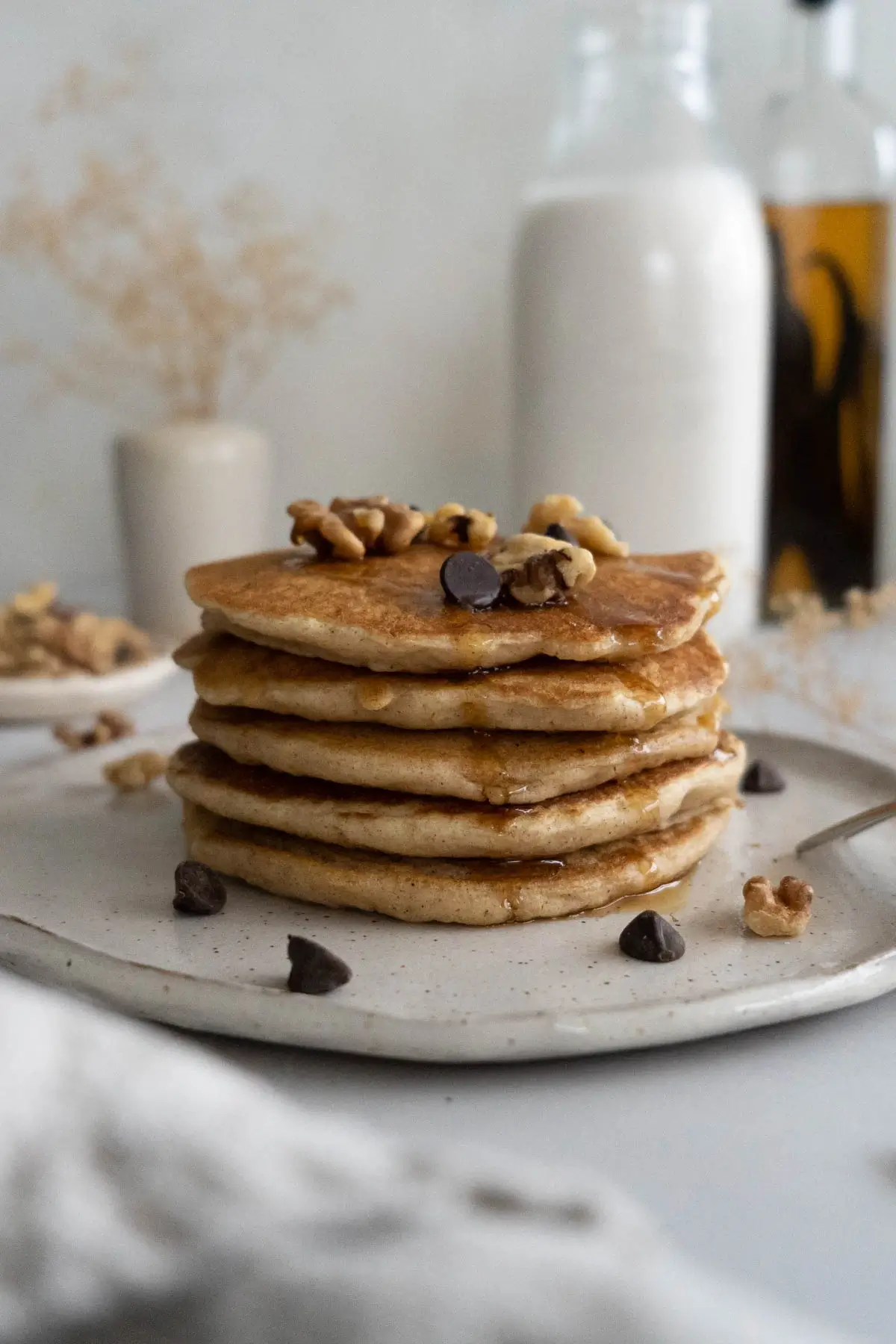 The Best Vegan Chocolate Chip Pancakes