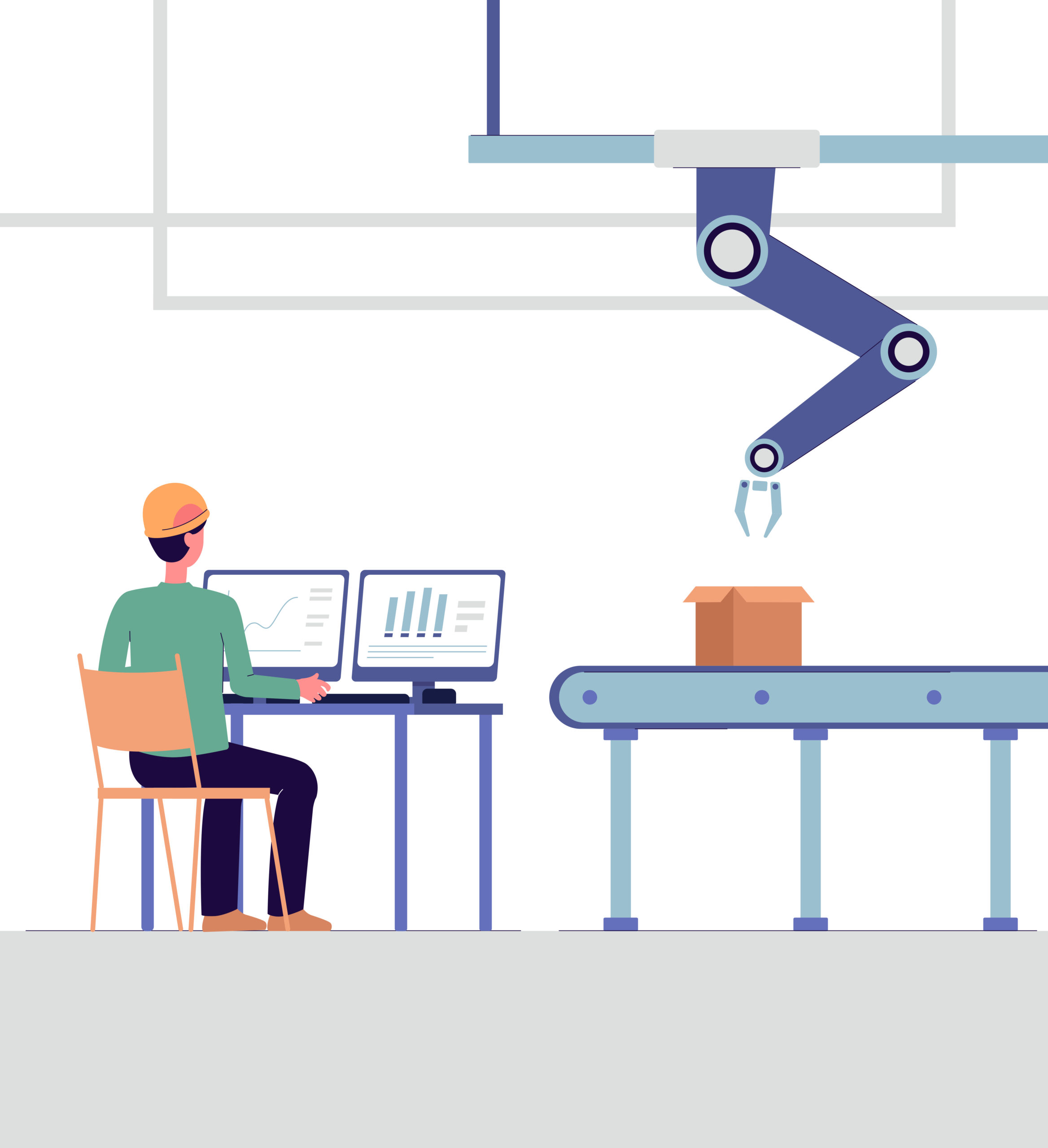 Man using tools