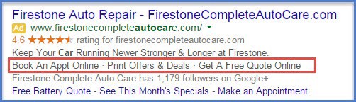 Google Ads Callout Extension
