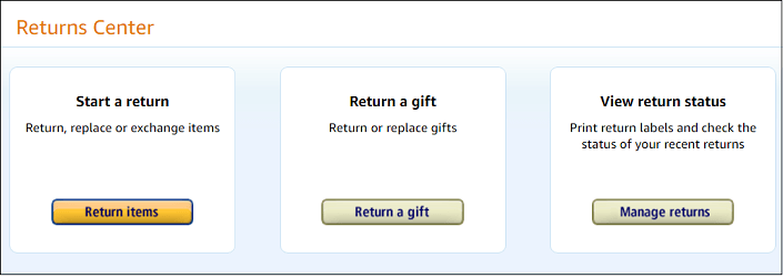 customer experience examples: amazon