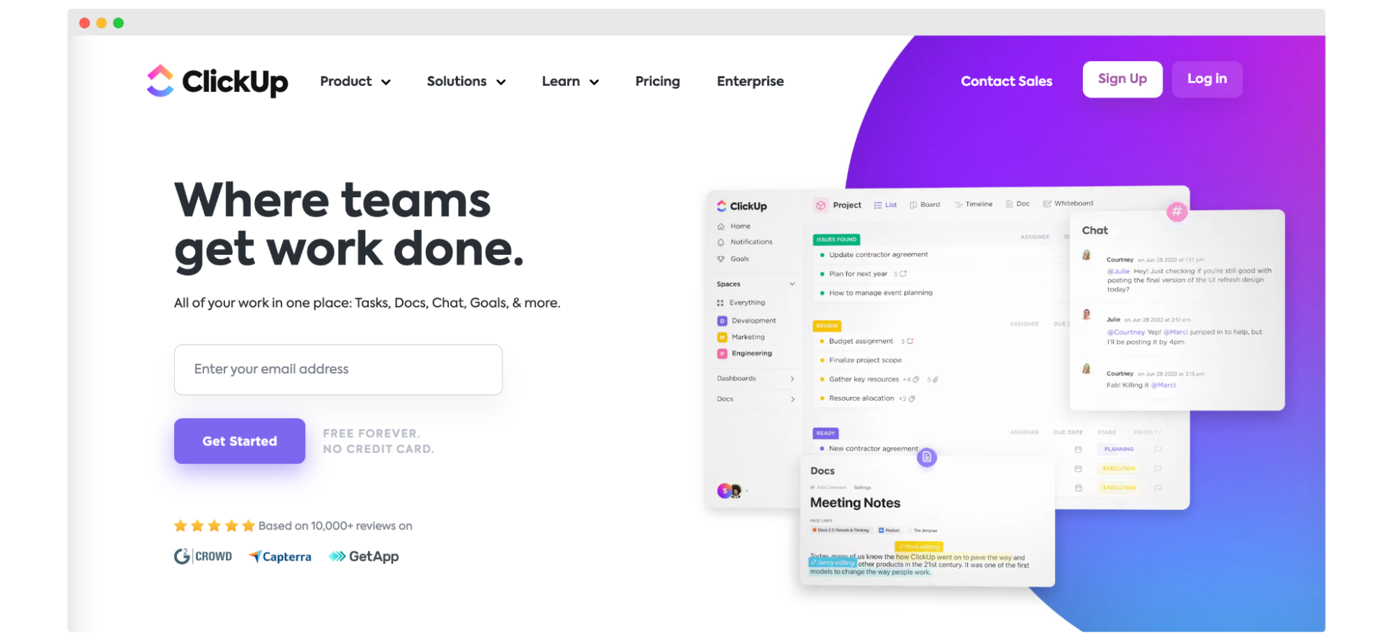 Google Forms Alternatives - ClickUp