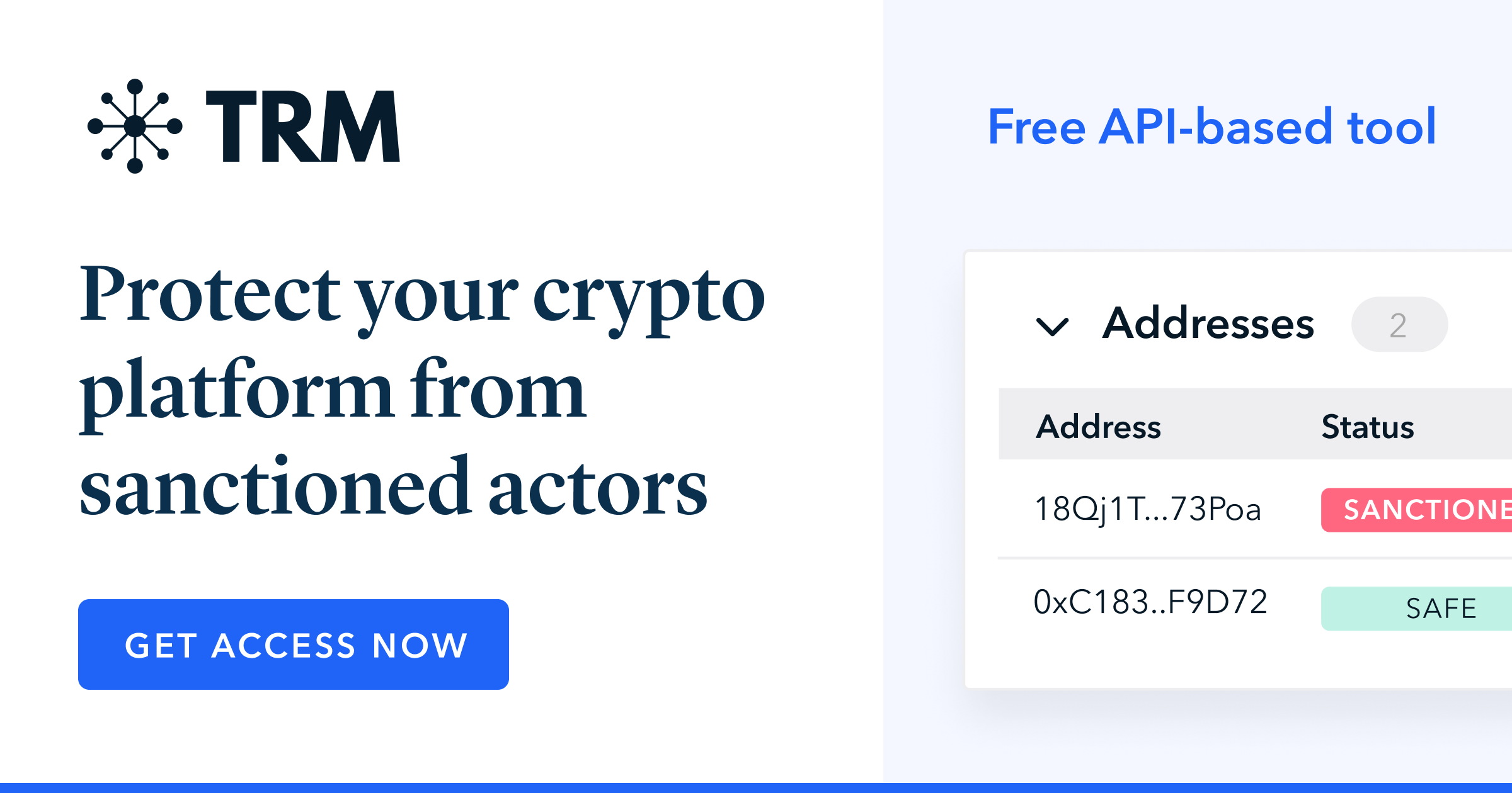 TRM’s Free Sanctions Screening Tool Goes Live TRM Insights