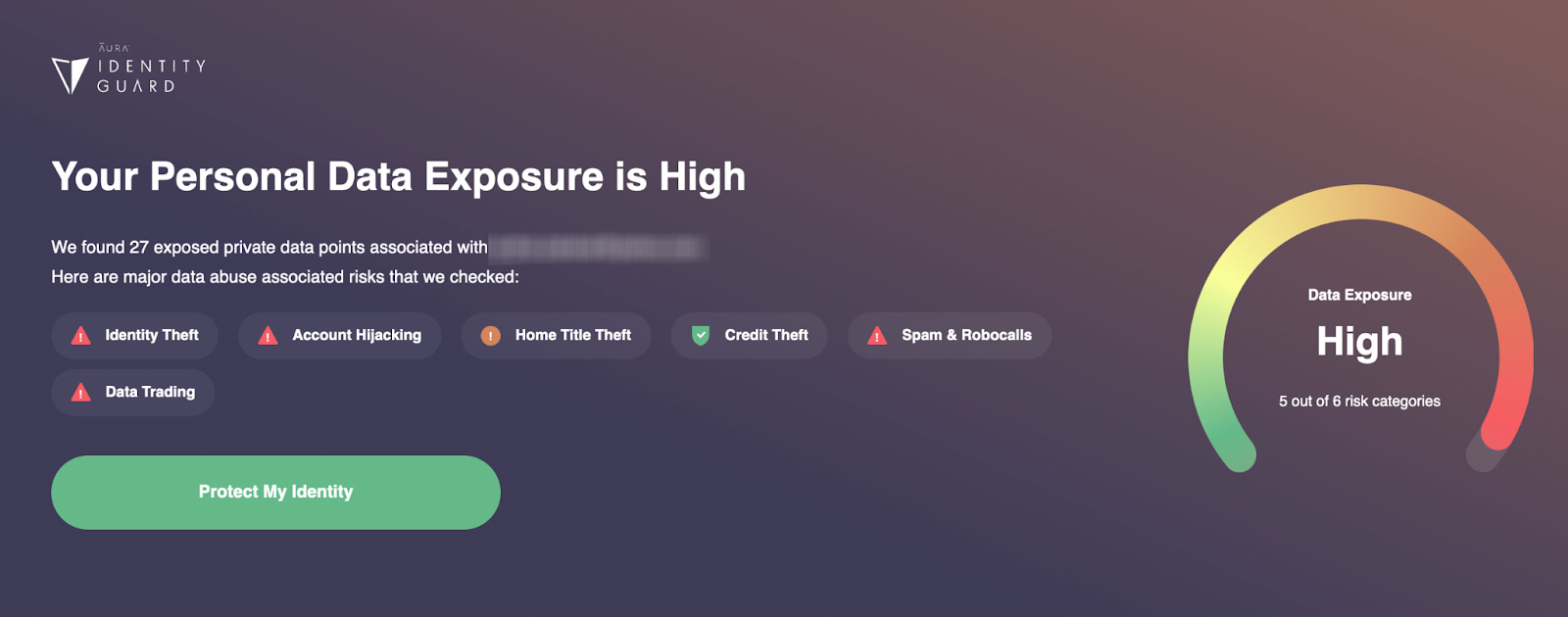 identity guard dark web scanner