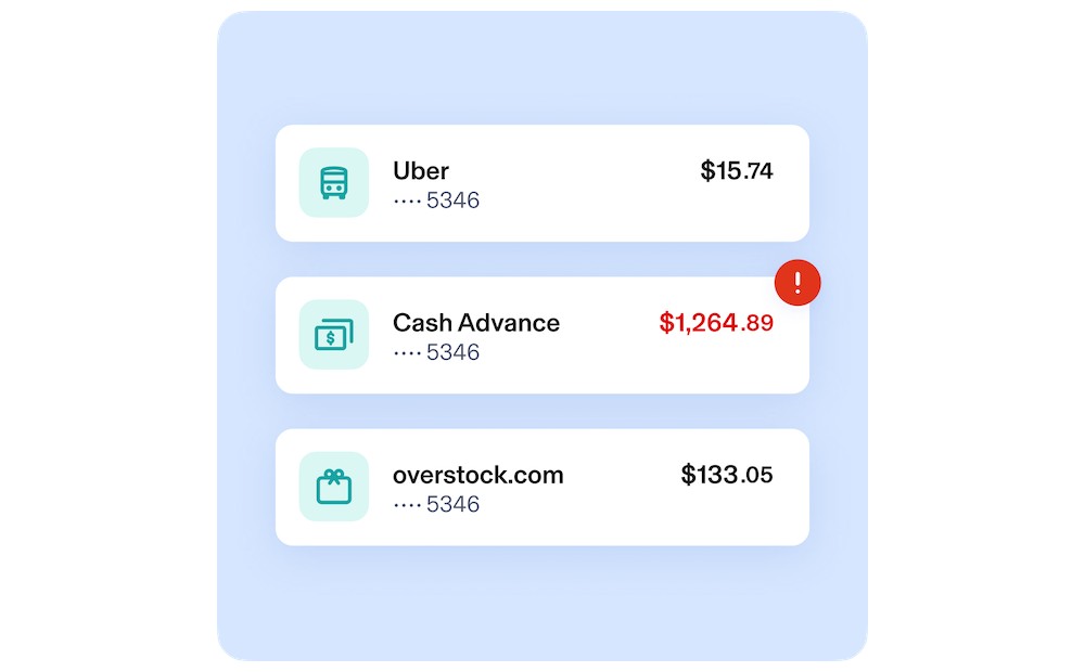 Aura transaction alerts