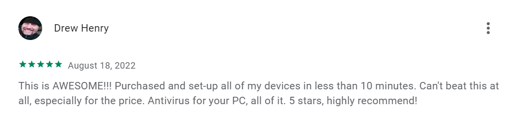 Aura review on Google Play