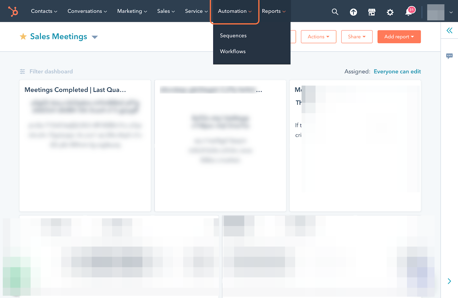 Click on Automation and Sequences