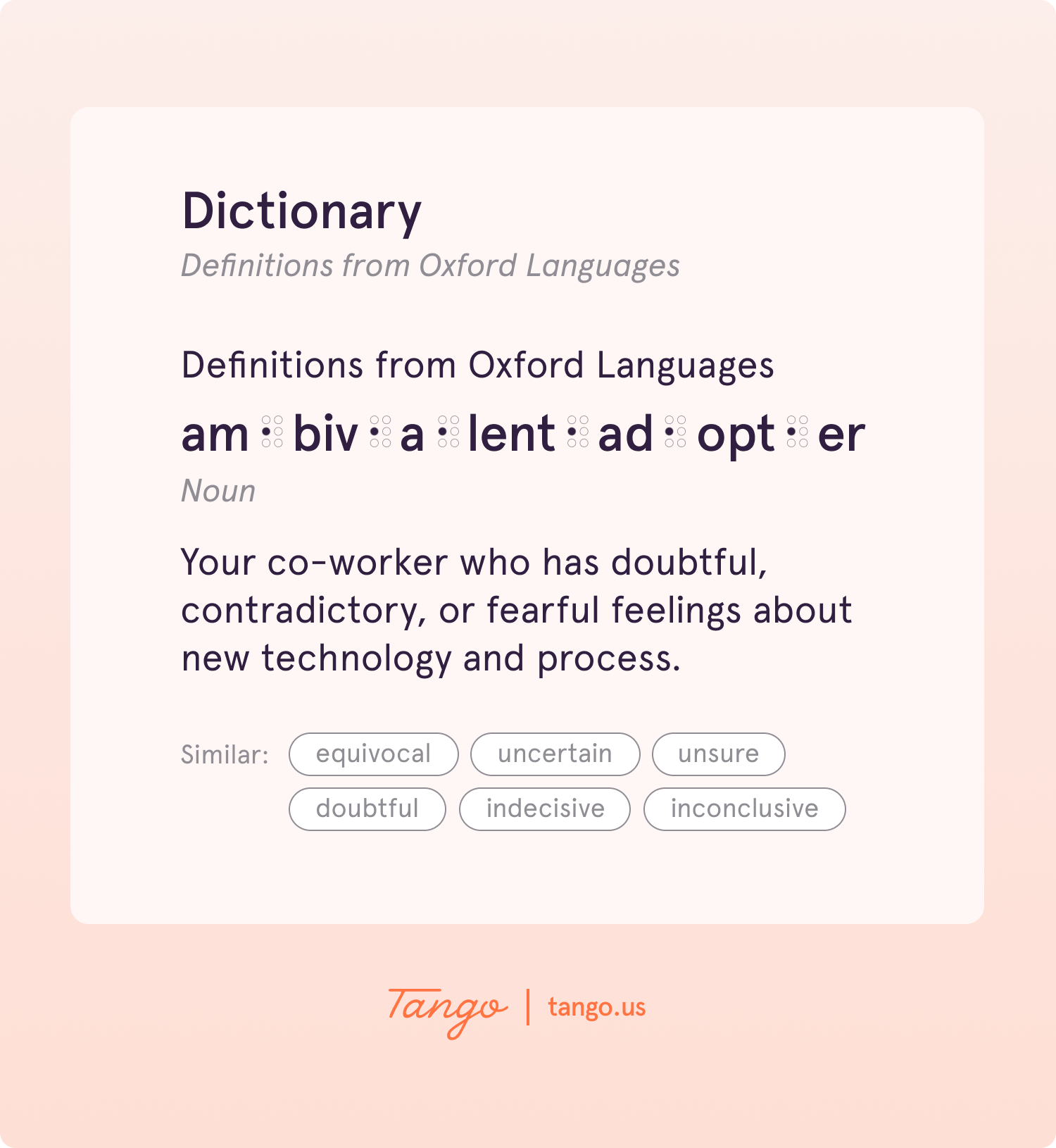 Stop Training Your Team Tango Create howto guides, in minutes