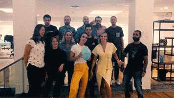 great candidate experience with a welcome gif