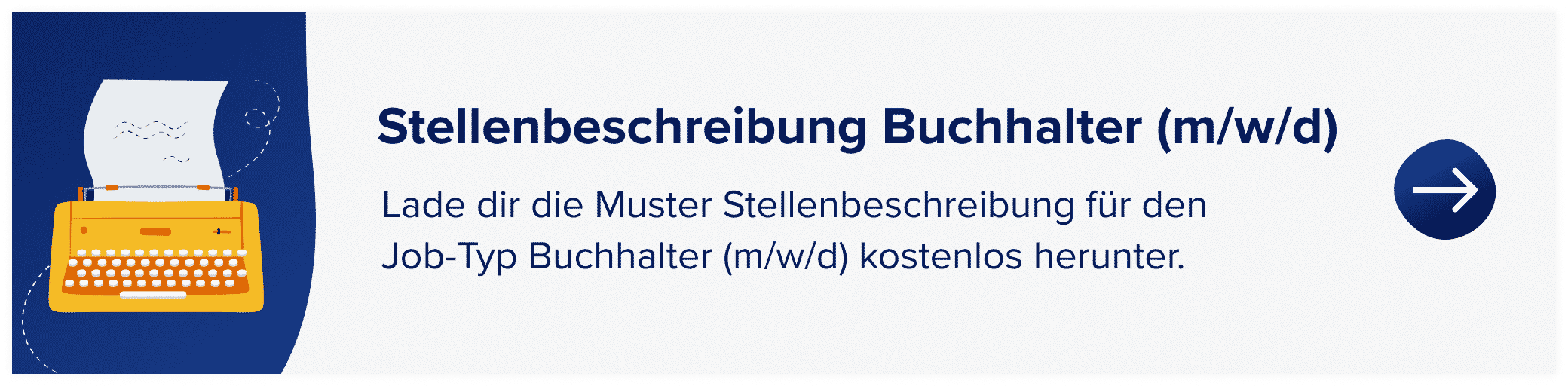 Muster Stellenbeschreibung Buchhalter