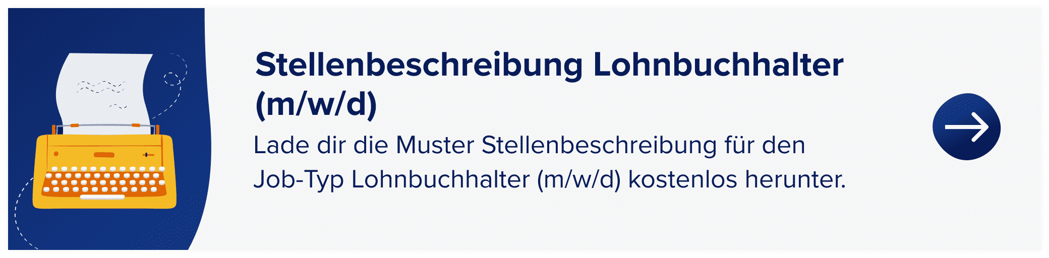 Muster Stellenbeschreibung Lohnbuchhalter