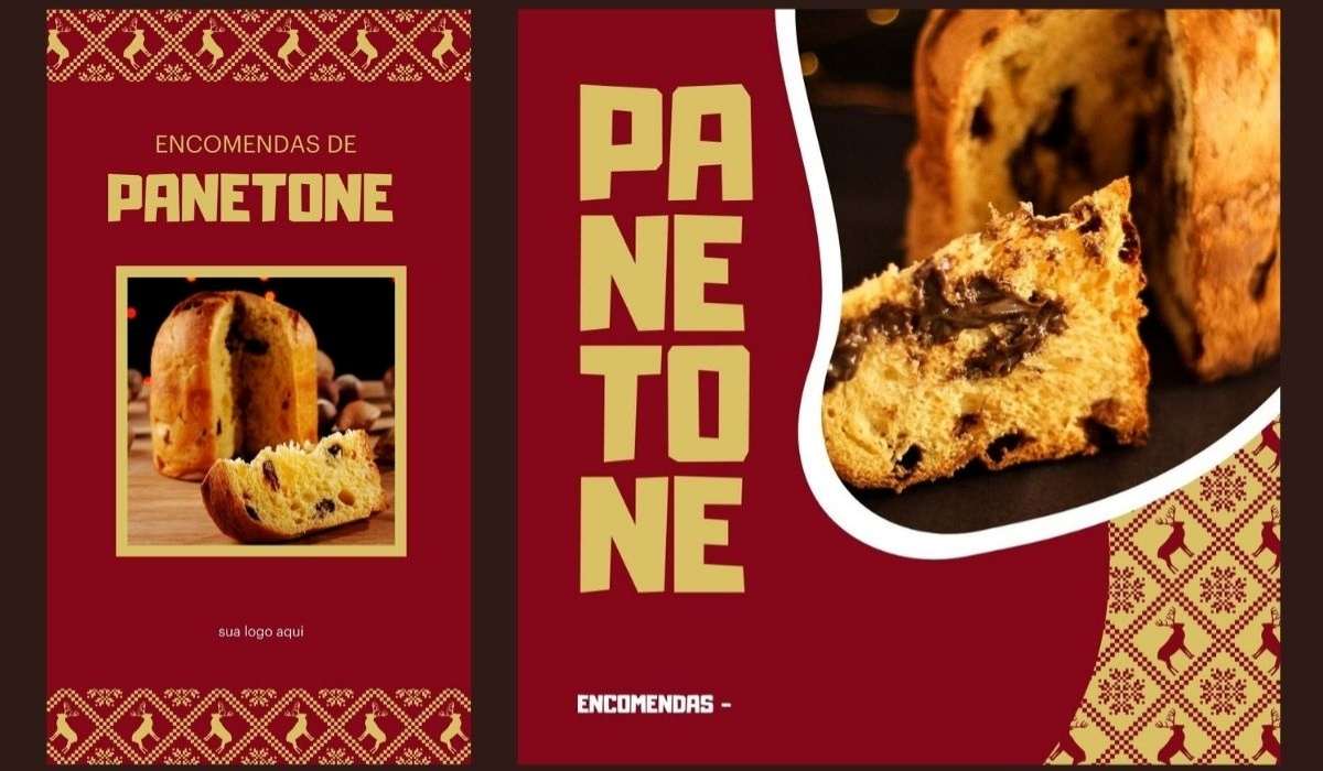 template encomendas de panetone