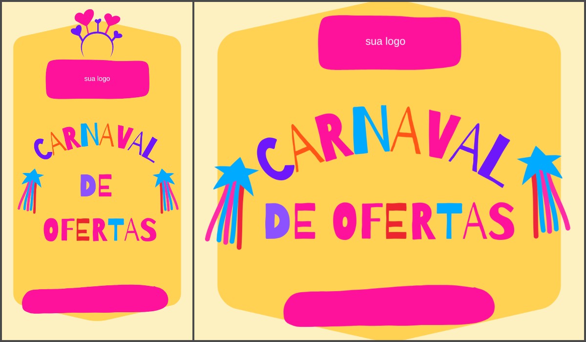 Template Carnaval de Ofertas