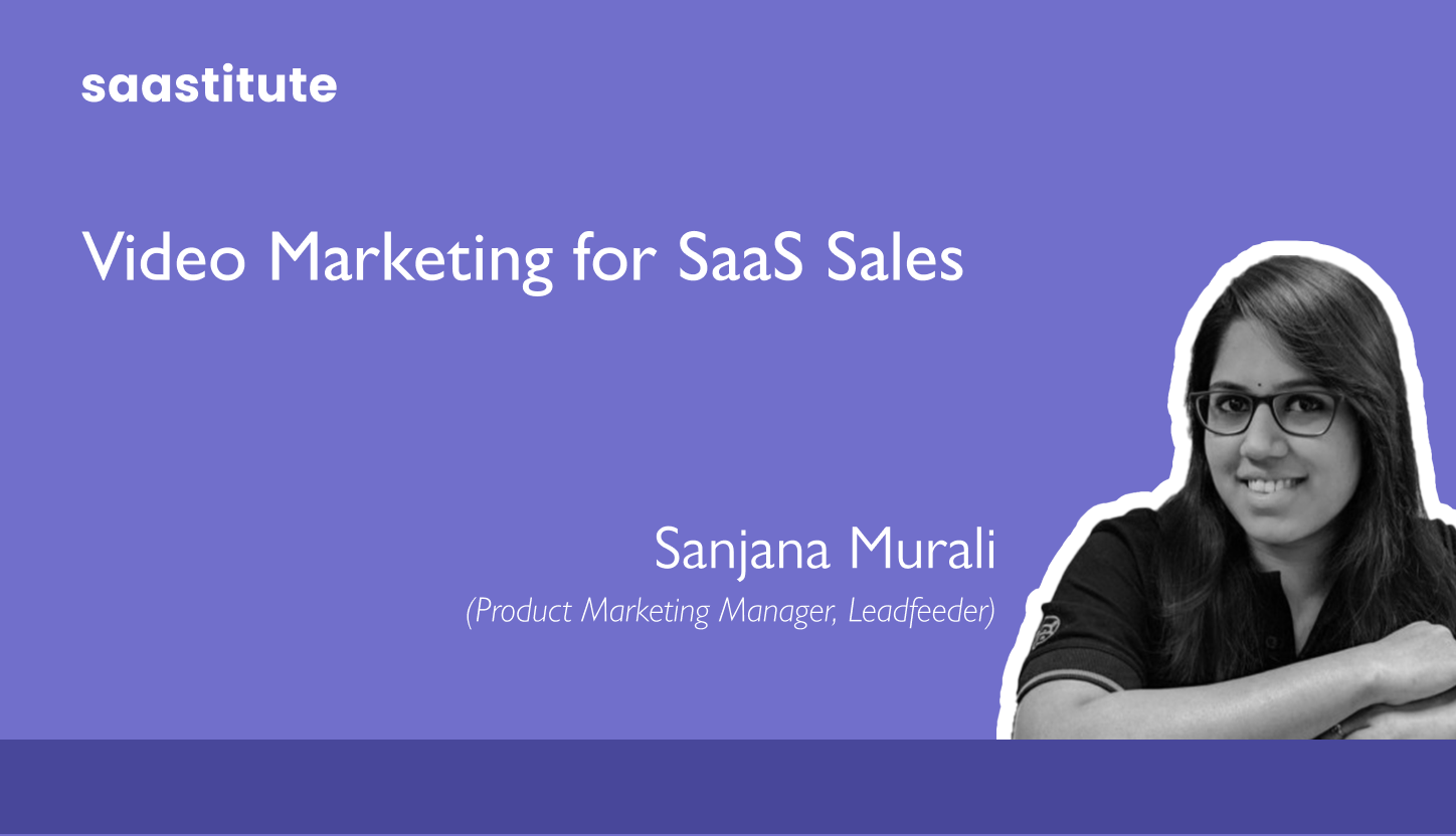 How to use videos in your sales funnel? I Sanjana Murali