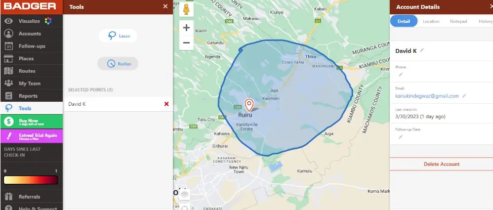 Timeero Best Door to Door Sales - 64412874ffaac19dad46b25b Badgermaps.webp