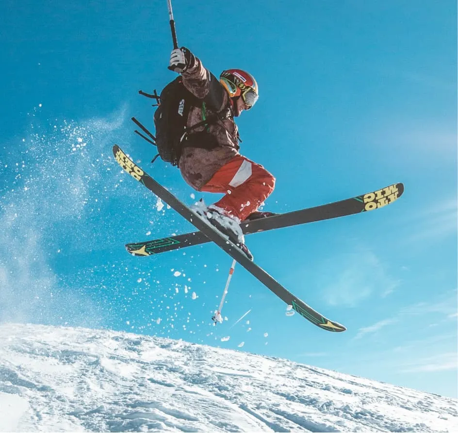 Snowboarding and skiing in Japan