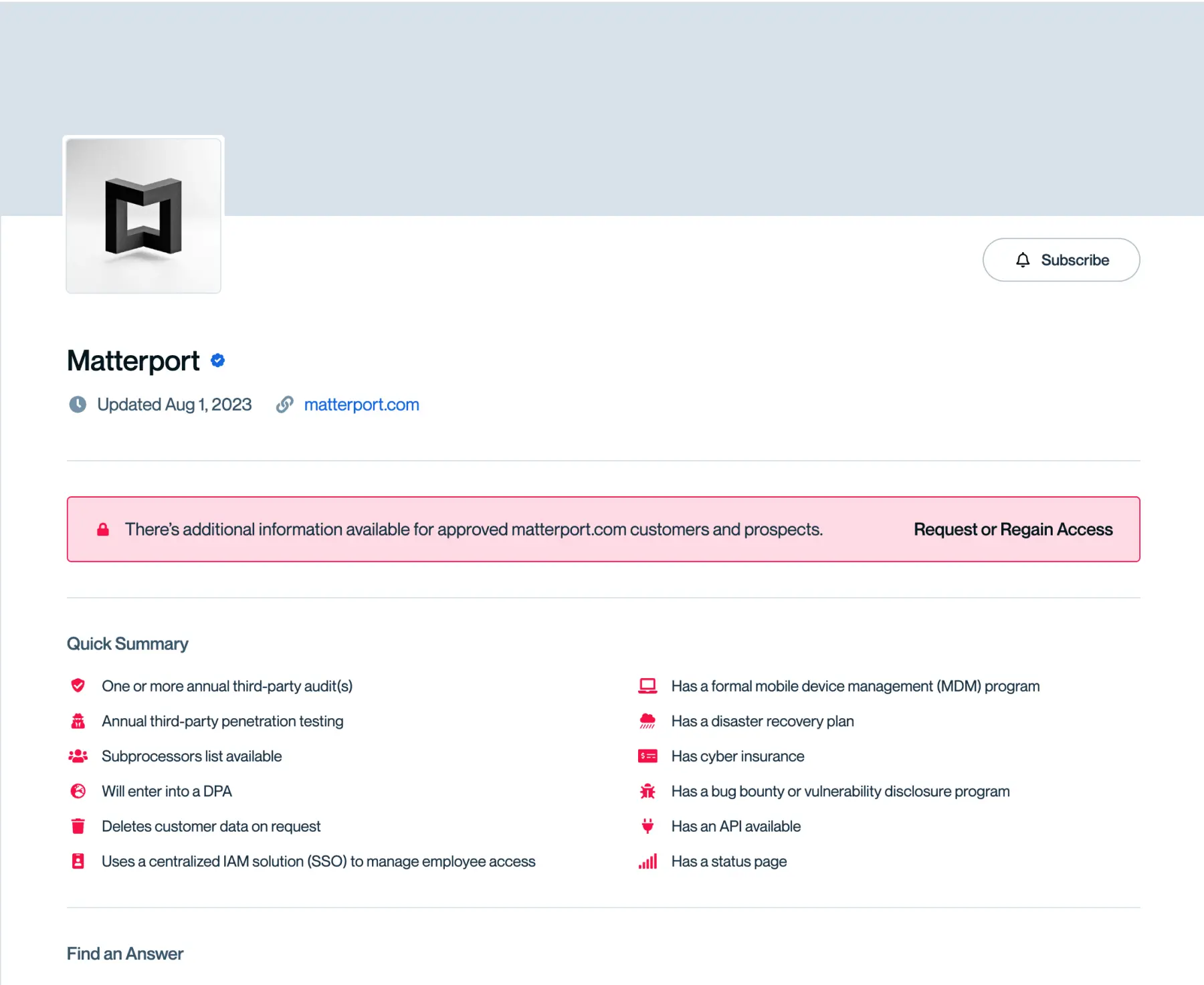Trust portal examples