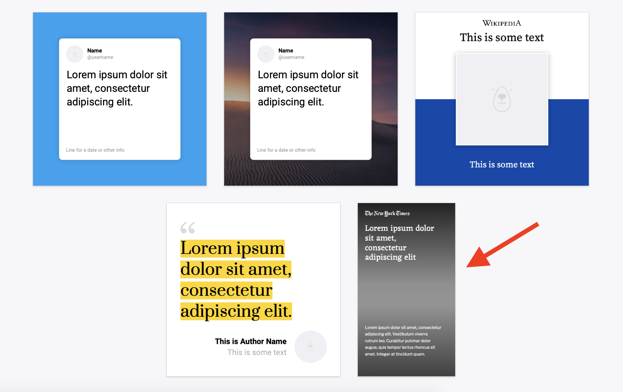 ></div></figure><p>This is a simple template with basically 3 layers we can manipulate via the API:</p><ul><li>Title</li><li>Abstract</li><li>Background image</li></ul><p>The next step is pushing data from Zapier into this template.</p><h2>Connecting Zapier to Bannerbear</h2><p>To authenticate with Zapier later you will need your Project API Key. This key is different for each project you create in Bannerbear, so bear that in mind (pun intended).</p><figure class=
