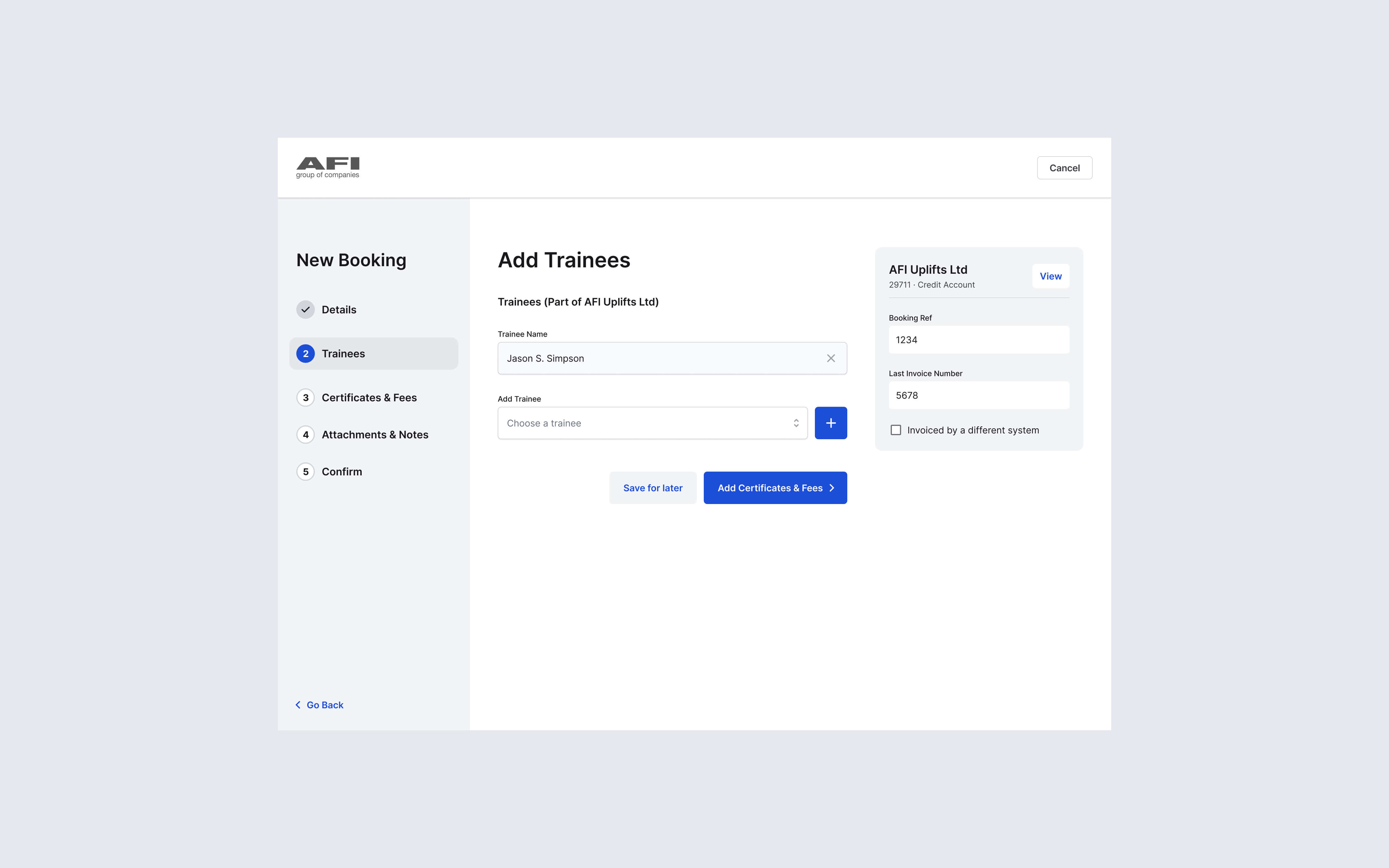 We helped AFI-Uplift improve the design and usability of their training management platform. In just five days, we outlined where the opportunities for improvement lie as well as begin working out a plan to move the project forward.