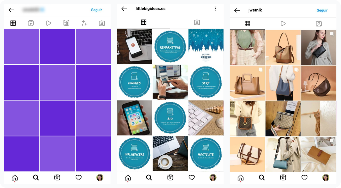 Feed de Instagram para negocio: tipos, trucos, ideas | Simla.com