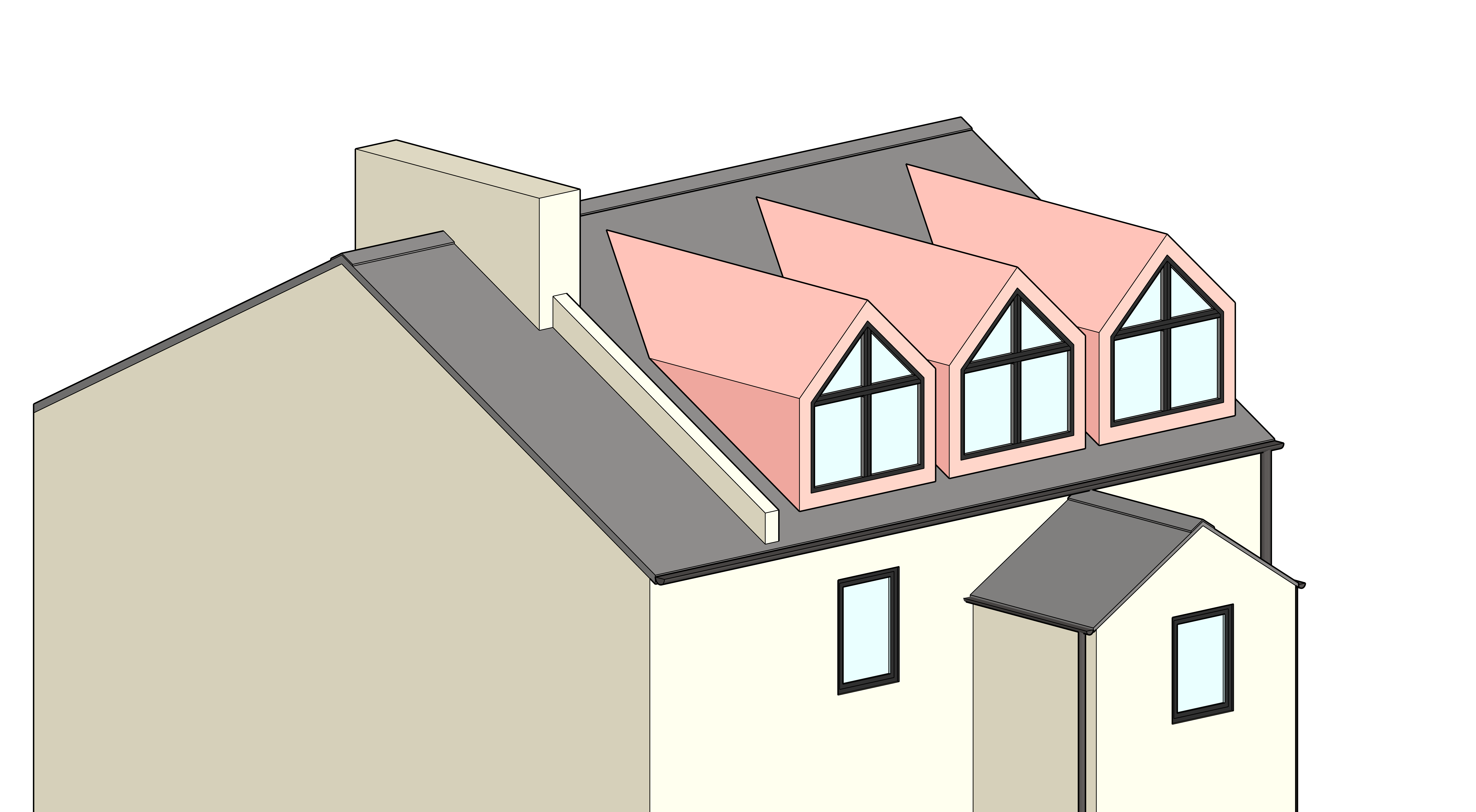 Loft Conersion with Gable ends