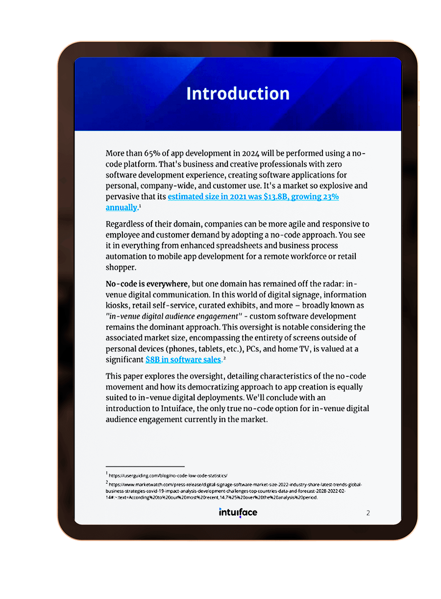 No-Code Ebook For Venues