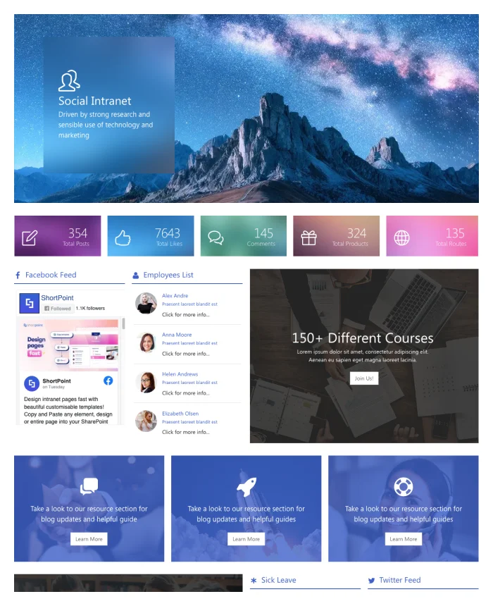 The Best SharePoint Site Designs image.