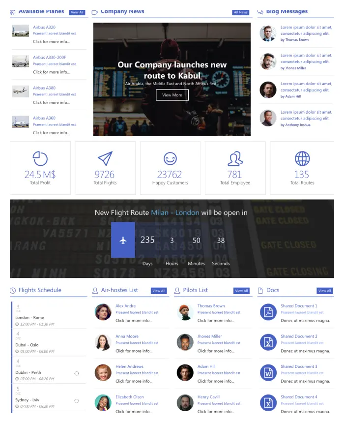 5 Modern SharePoint Intranet Designs