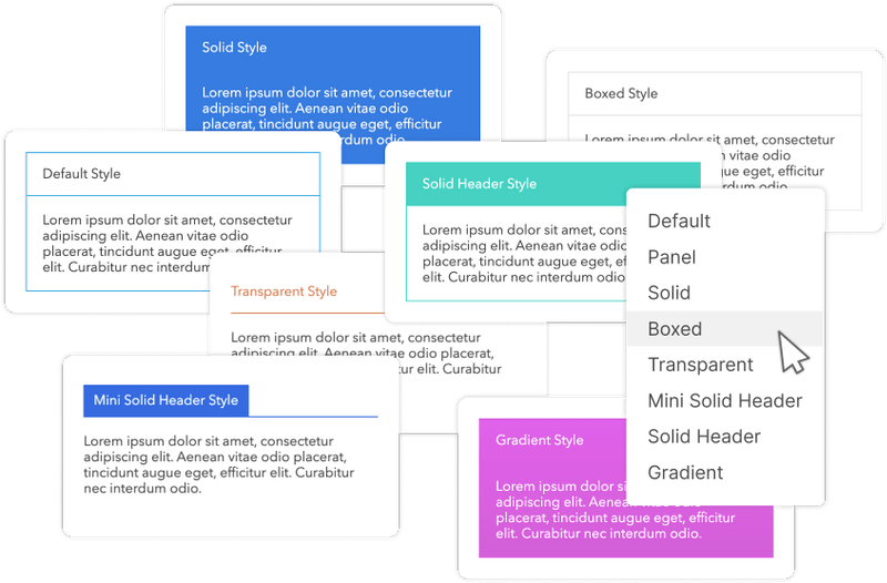 Panel Design Element for SharePoint Sites ShortPoint