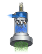 Graphic of how dry polymer works
