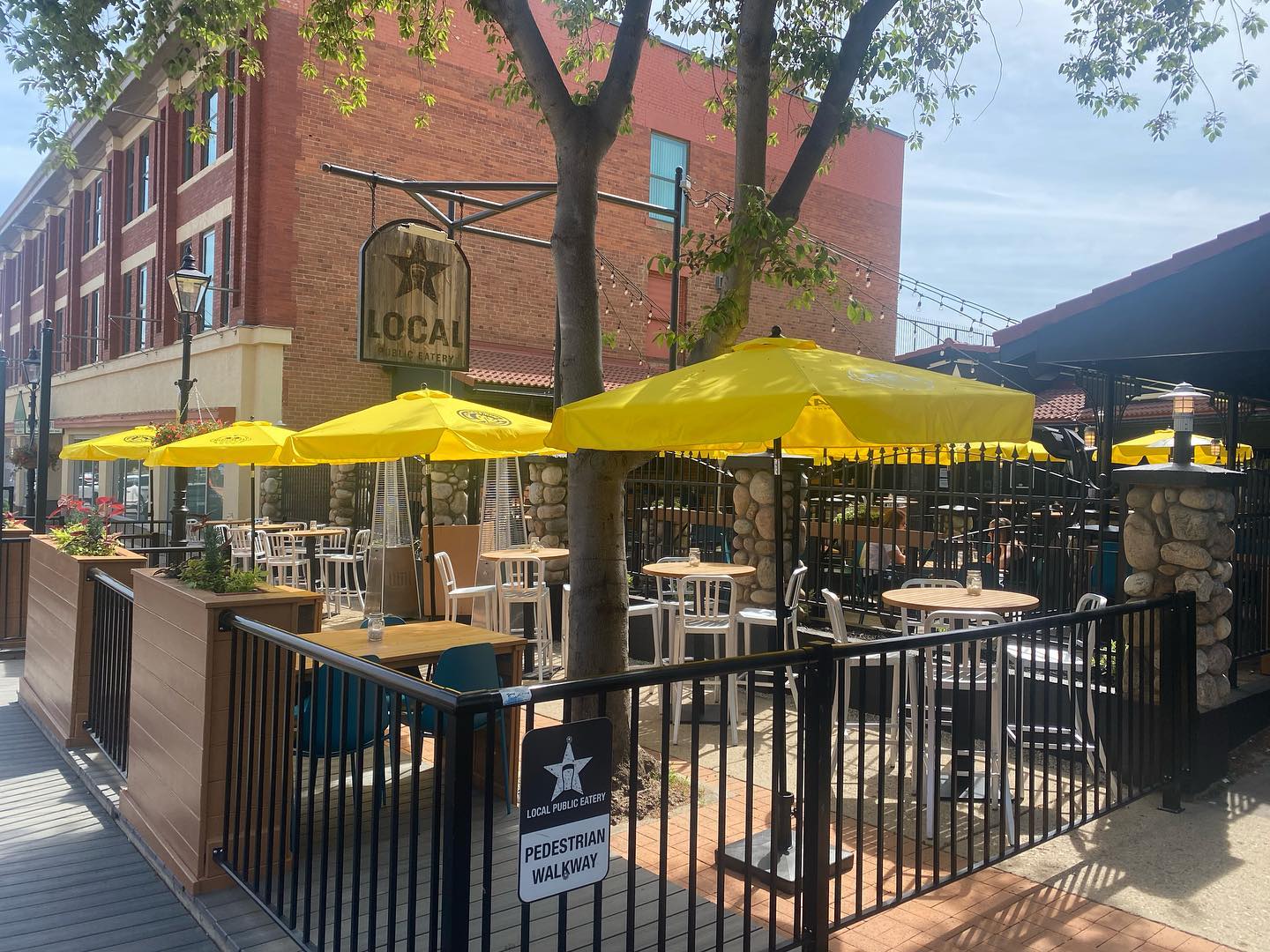 Dog Friendly Patio at Local