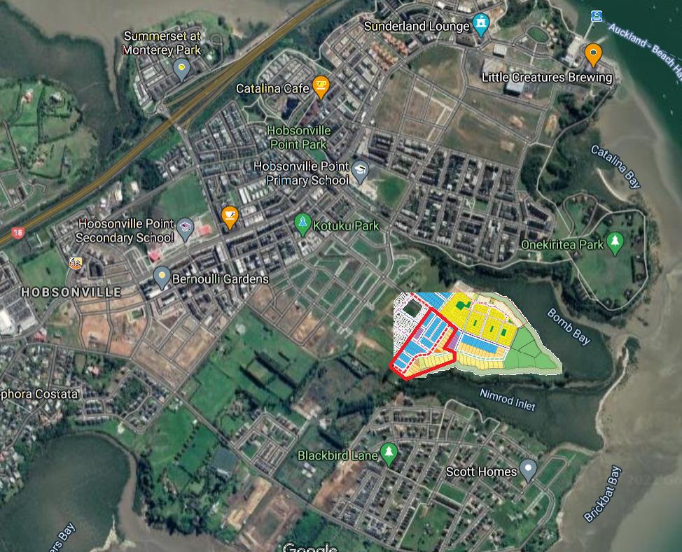 Waterfront Hobsonville Sections For Sale Key2