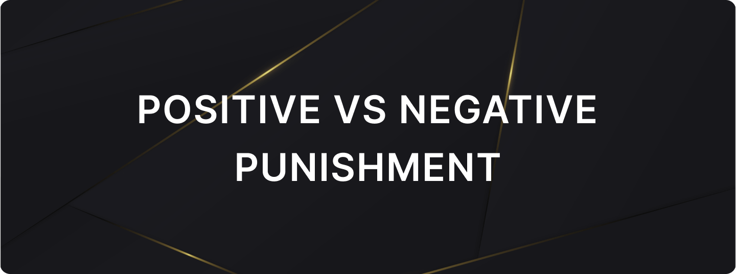 Positive vs. Negative Punishment in ABA Therapy