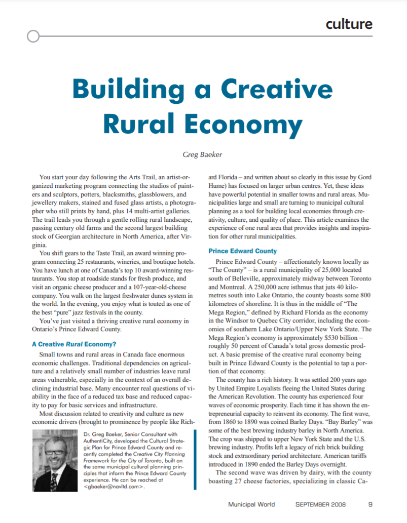 Citizens' Institute on Rural Design